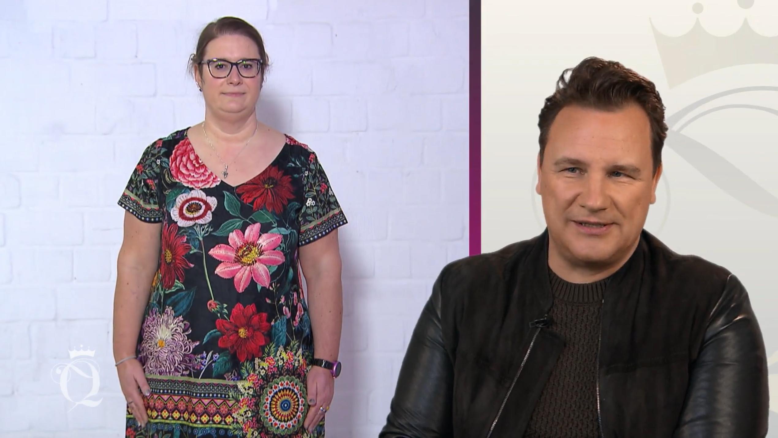 Guido hofft nur, dass er Sabines Look "versteht" Guido hofft nur, dass er Sabines Look "versteht"