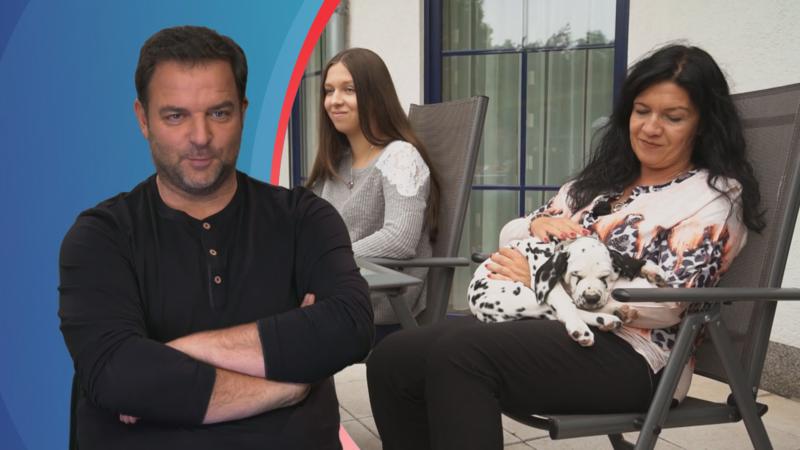 Dalmatiner-Welpe Aydens erster Tag