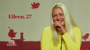 Eileen kriegt sich vor Lachen kaum noch ein Eileen kriegt sich vor Lachen kaum noch ein