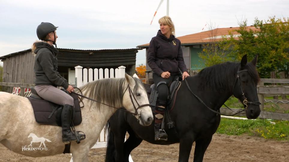 Mandy erkennt ihre Stute kaum wieder! Mandy erkennt ihre Stute kaum wieder!
