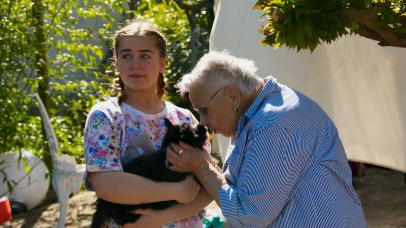 Pumi-Welpe "Indiana" wird abgeholt