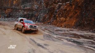 Toyota Hilux - der Geländewagen wird herausgefordert Toyota Hilux - der Geländewagen wird herausgefordert