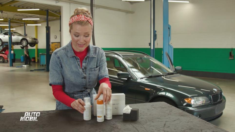 Annis BMW soll mit "Smart Repair"-Sets repariert werden Annis BMW soll mit "Smart Repair"-Sets repariert werden