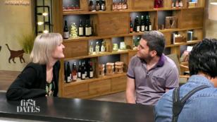 Florian ist glücklich mit seiner Datepartnerin Marina Florian ist glücklich mit seiner Datepartnerin Marina