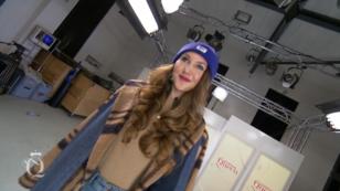 Blaue Hingucker mit Caro Blaue Hingucker mit Caro