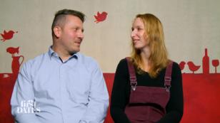 Pia und Michael haben einige Redepausen Pia und Michael haben einige Redepausen