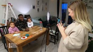 Justine betreibt mit ihrer Familie einen Youtube-Kanal Justine betreibt mit ihrer Familie einen Youtube-Kanal