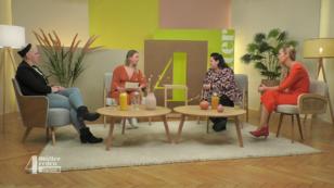 Hitzige Diskussion zwischen Justine und Julia Hitzige Diskussion zwischen Justine und Julia