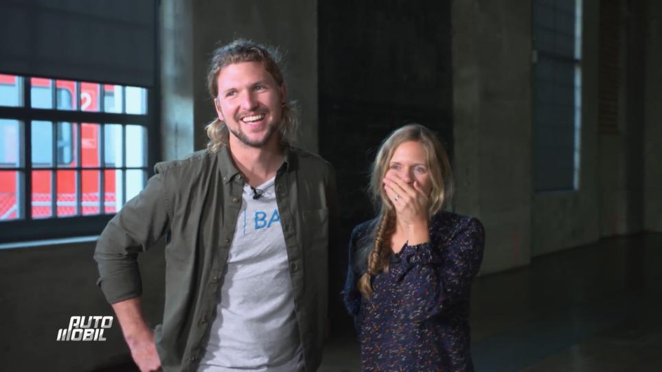 Andi & Marina glauben ihren Augen kaum Andi & Marina glauben ihren Augen kaum