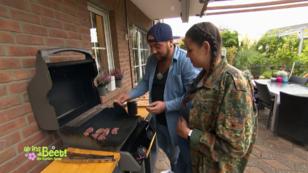 Marcel und Sabrina beim "Probegrillen" Marcel und Sabrina beim "Probegrillen"