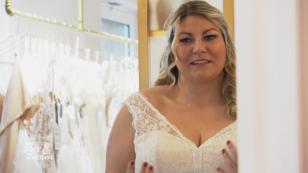 Braut Melanie erwartet mehr von ihrem Kleid Braut Melanie erwartet mehr von ihrem Kleid
