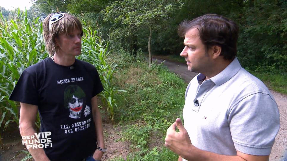 Martin Rütter lässt Mickie Krause verschwinden Martin Rütter lässt Mickie Krause verschwinden