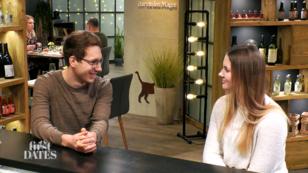 Janine und Moritz finden direkt eine Gemeinsamkeit Janine und Moritz finden direkt eine Gemeinsamkeit