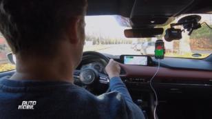 Alexander testet die App "Traffic Pilot" Alexander testet die App "Traffic Pilot"
