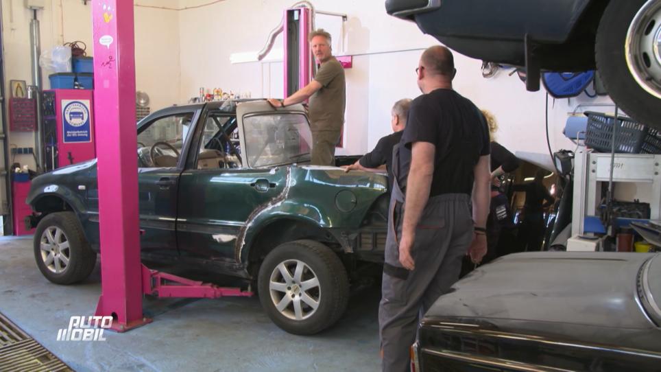 Die Carmaniacs bauen eine Mercedes L-Klasse um Die Carmaniacs bauen eine Mercedes L-Klasse um