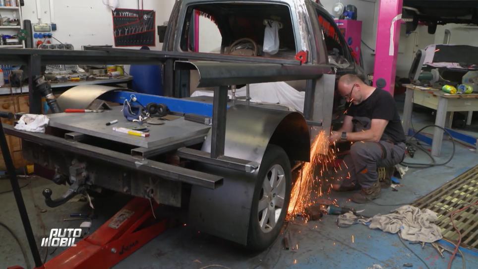 Vom Mercedes zum Pick Up für einen guten Zweck Vom Mercedes zum Pick Up für einen guten Zweck