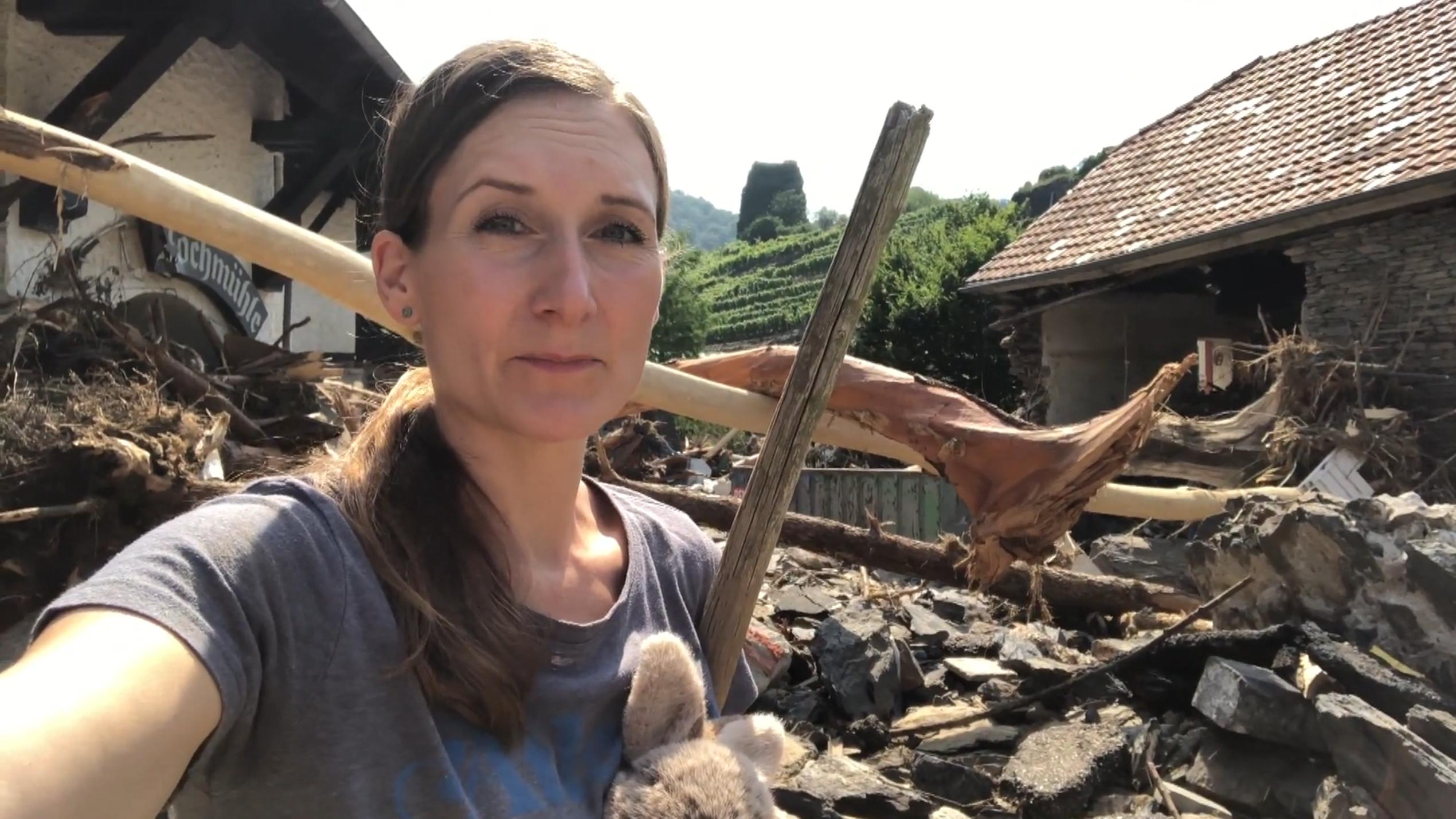 "Hier war mein Zuhause - unklar, ob wir es wieder aufbauen" "Hier war mein Zuhause - unklar, ob wir es wieder aufbauen"