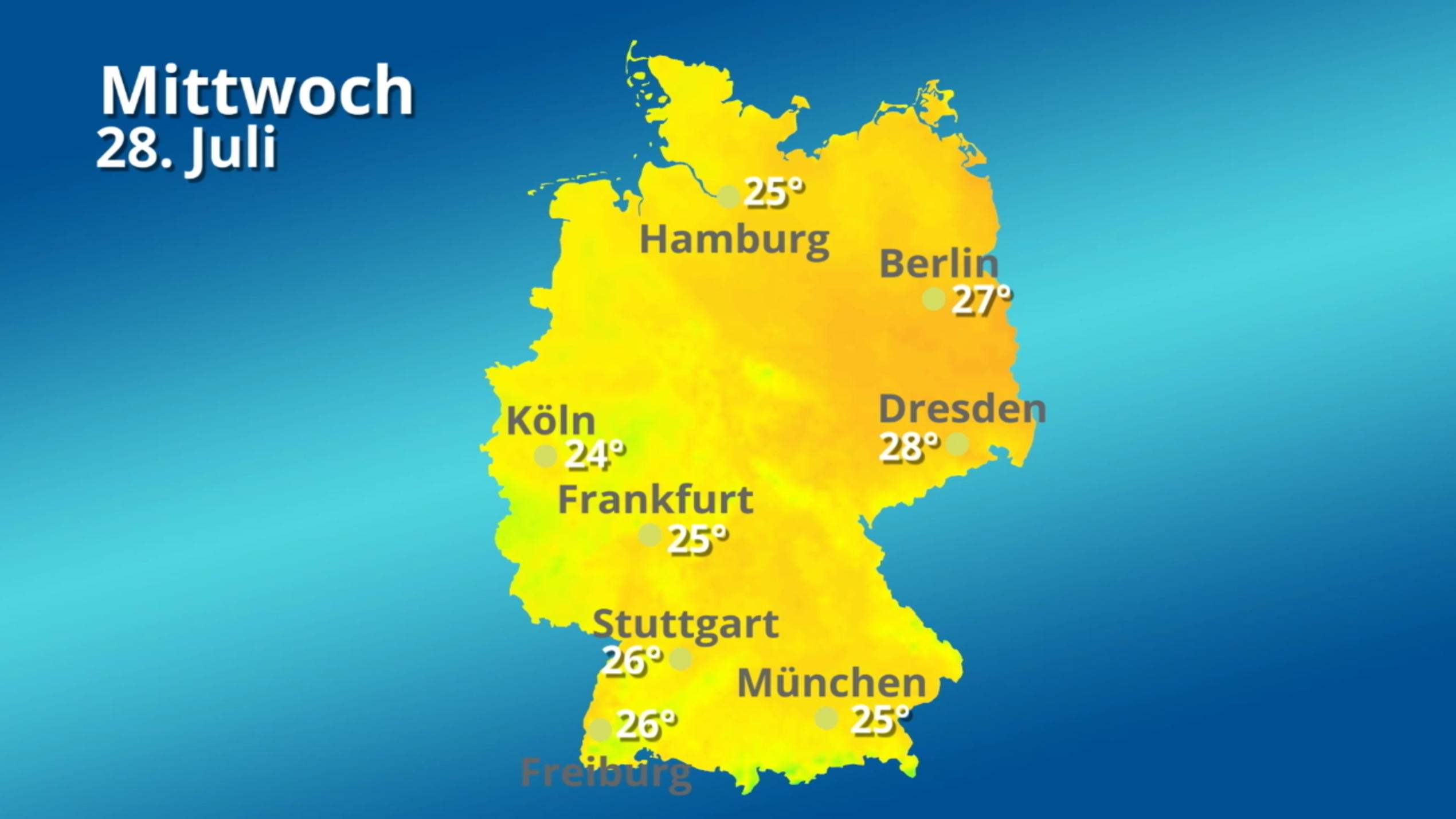 Wie warm oder kalt wird es in Deutschland? Wie warm oder kalt wird es in Deutschland?