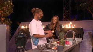 Laura Wontorra grillt den Rúrik Gíslason Laura Wontorra grillt den Rúrik Gíslason