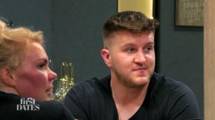 Gedrückte Stimmung beim ersten Date Gedrückte Stimmung beim ersten Date