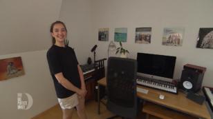 Beim Musizieren lebt Fiona auf Beim Musizieren lebt Fiona auf