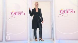 Madeleine rockt den Laufsteg komplett in Schwarz Madeleine rockt den Laufsteg komplett in Schwarz
