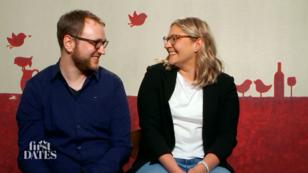 Nicole und Mathias fühlen sich gut unterhalten Nicole und Mathias fühlen sich gut unterhalten