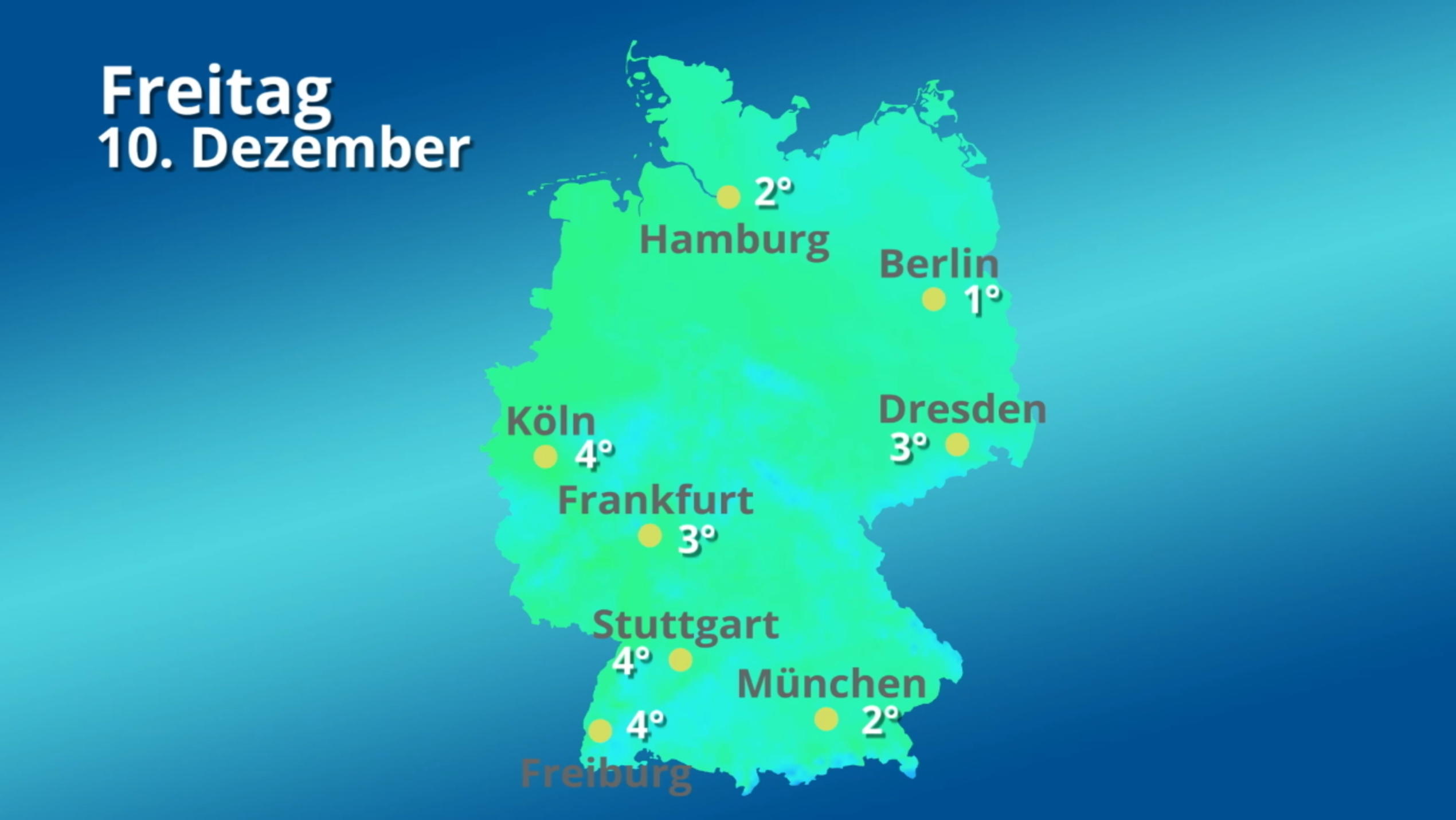 Wie warm oder kalt wird es in Deutschland? Wie warm oder kalt wird es in Deutschland?