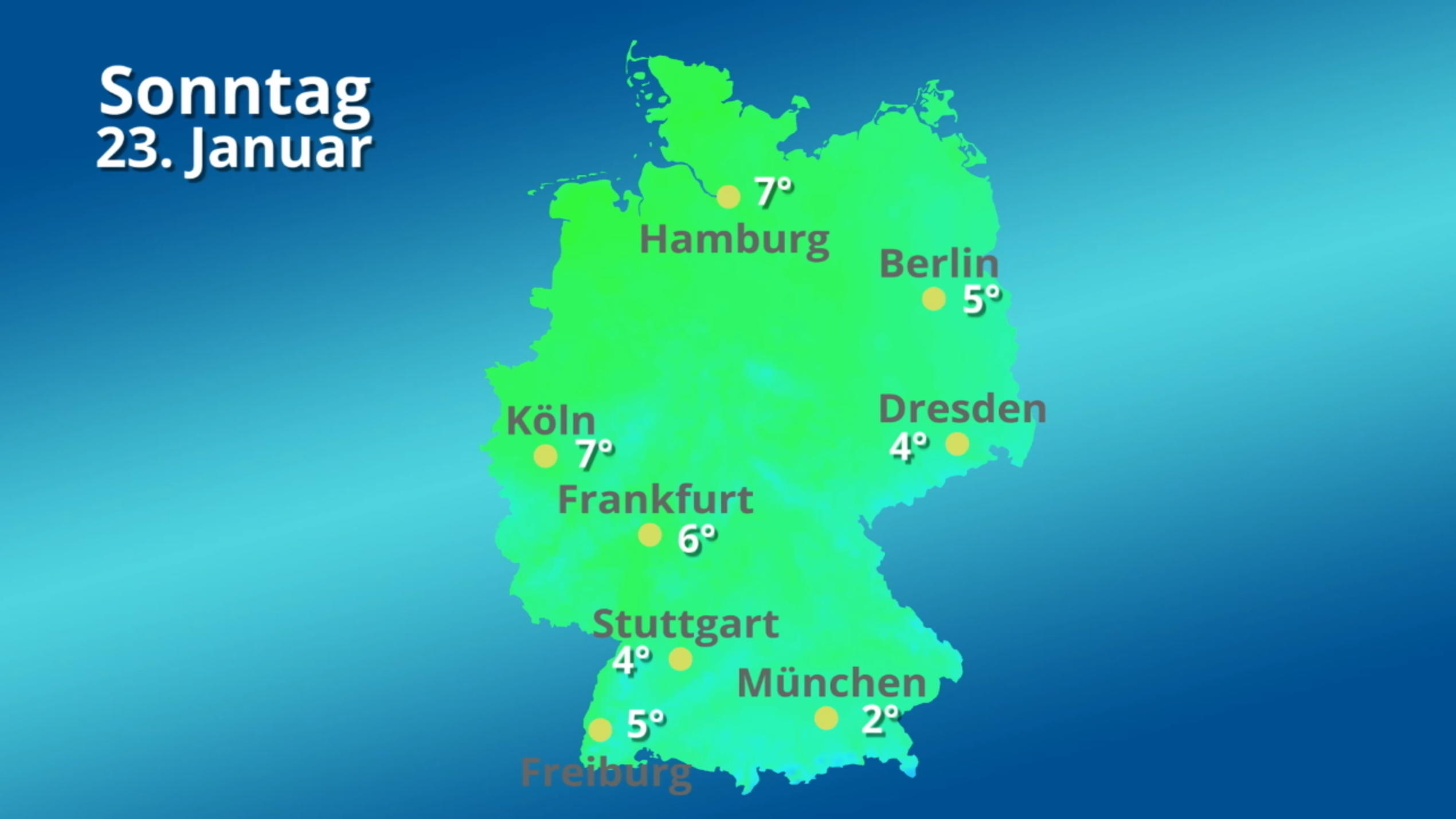 Wie warm oder kalt wird es in Deutschland? Wie warm oder kalt wird es in Deutschland?