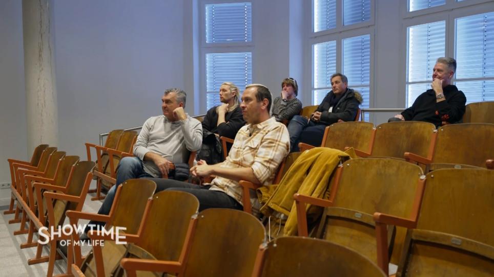 Die Männer beim Krebs-Vorsorgetermin Die Männer beim Krebs-Vorsorgetermin