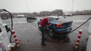 Für den Volvo ist das Rennen gelaufen Für den Volvo ist das Rennen gelaufen