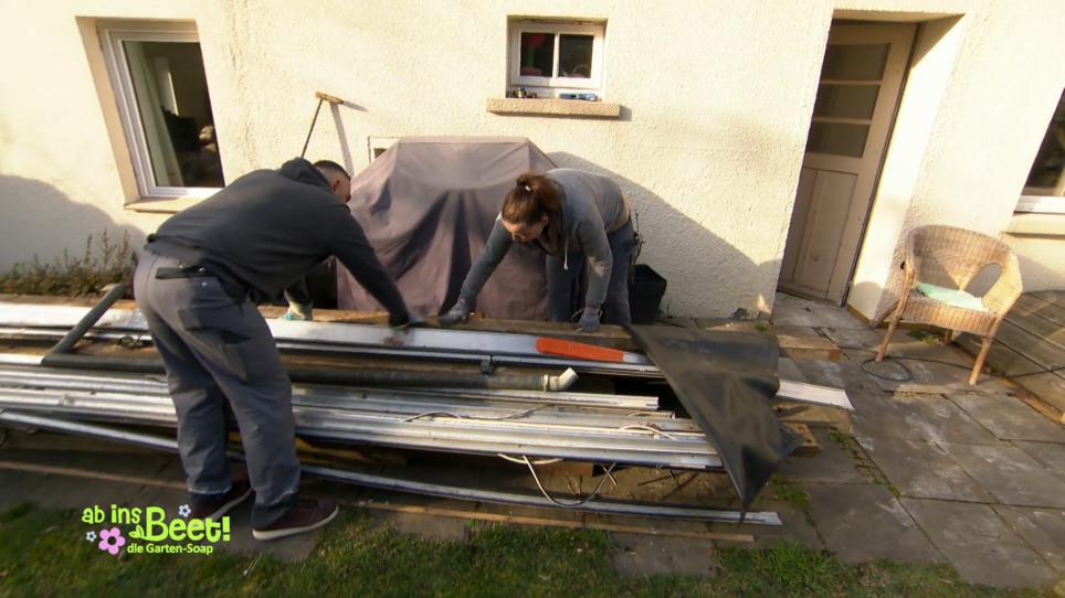 Jetzt soll endlich das Terrassendach dran Jetzt soll endlich das Terrassendach dran