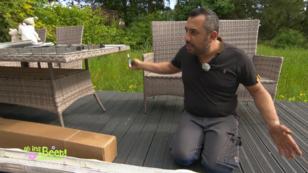 Ali hat ein Dach für die Pergola im Internet bestellt Ali hat ein Dach für die Pergola im Internet bestellt