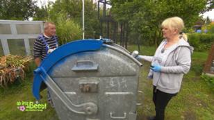 Aus Müllcontainer wird Strandkorb Aus Müllcontainer wird Strandkorb