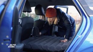 Anni Dunkelmann testet eine Luftmatratze fürs Auto Anni Dunkelmann testet eine Luftmatratze fürs Auto