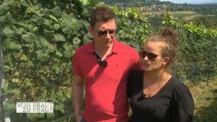 Gefeiert wird auf einem Weingut Gefeiert wird auf einem Weingut