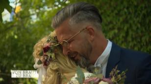 Große Emotionen bei Braut und Bräutigam Große Emotionen bei Braut und Bräutigam