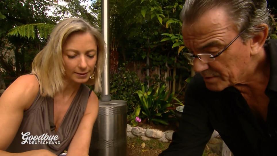 Lara ist bei Eric Braeden zu Hause Lara ist bei Eric Braeden zu Hause