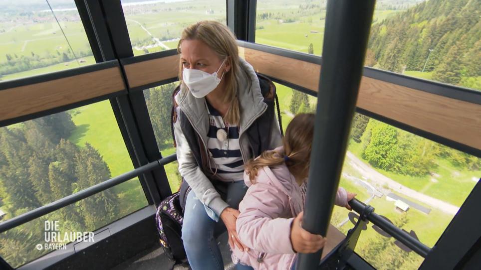 Höhenangst in der Gondel Höhenangst in der Gondel