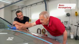 Zähe Handhabung bei der Nano-Versiegelung Zähe Handhabung bei der Nano-Versiegelung