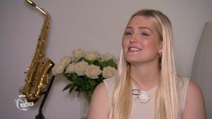 Mit Kreativität will Lara überzeugen Mit Kreativität will Lara überzeugen