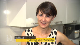 Johanna würde sich acht Punkte geben Johanna würde sich acht Punkte geben