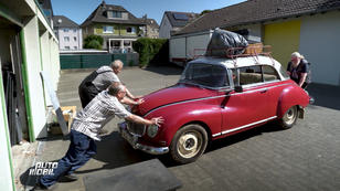 Dieser DKW soll direkt eine Oldtimer-Rally bestreiten Dieser DKW soll direkt eine Oldtimer-Rally bestreiten