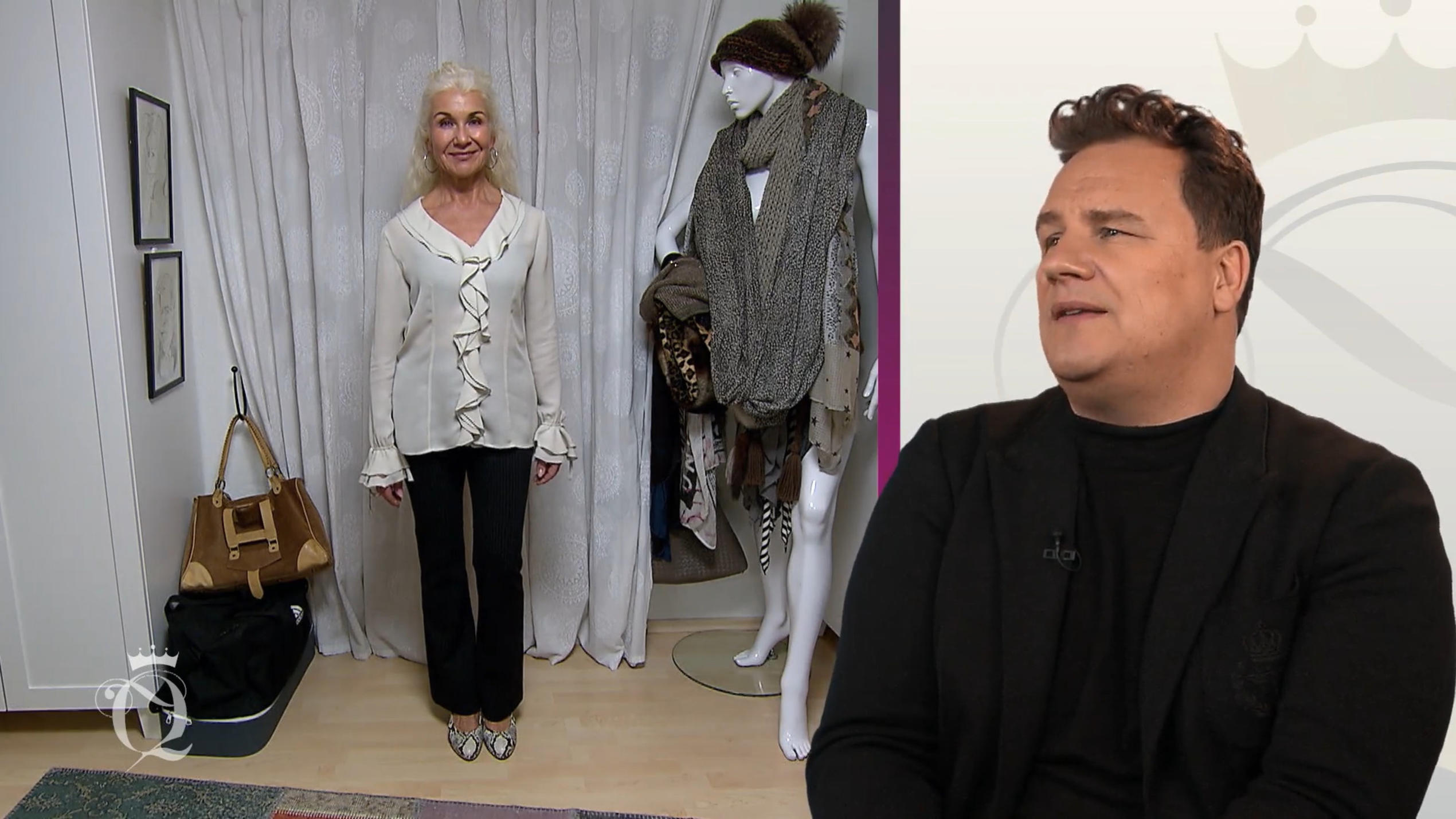 Guido bezweifelt, dass Sylvias Look floppen könnte Guido bezweifelt, dass Sylvias Look floppen könnte