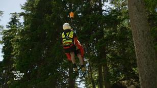 Bergrettung durch den Helikopter Bergrettung durch den Helikopter