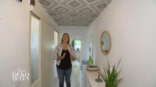 Ein Teppich an der Decke?- Jessicas Flur steht Kopf Ein Teppich an der Decke?- Jessicas Flur steht Kopf