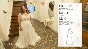 Braut Marie hat ihr Kleid gefunden Braut Marie hat ihr Kleid gefunden