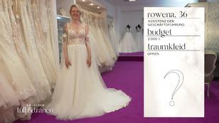 Rowena bleibt bei ihrem Kleid Rowena bleibt bei ihrem Kleid