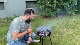 Der Test: Wie kommt Rainers Erfindung beim Grillen an? Der Test: Wie kommt Rainers Erfindung beim Grillen an?