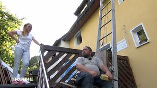 Dachdecker Michel kennt sich mit Höhe aus Dachdecker Michel kennt sich mit Höhe aus